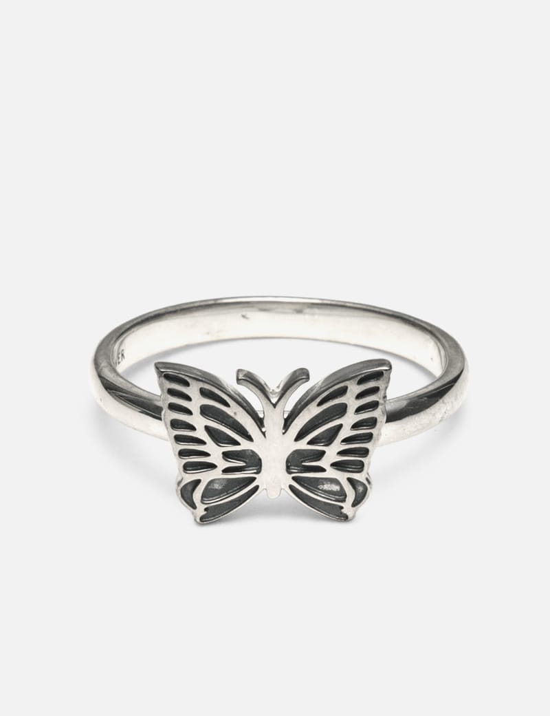 Needles/ニードルズ　Ring - 925 Silver Needles Ring - 925 Silver - 蝶モチーフが映える、洗練された925