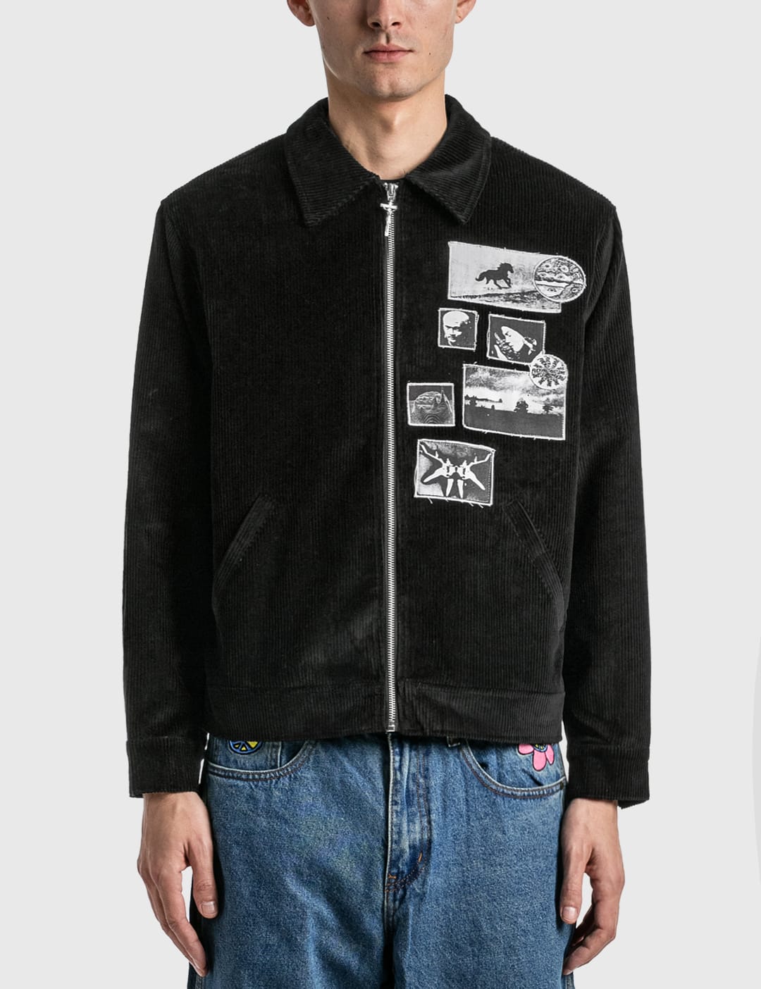 Fucking Awesome - CORDUROY PATCH JACKET | HBX - Globally Curated 