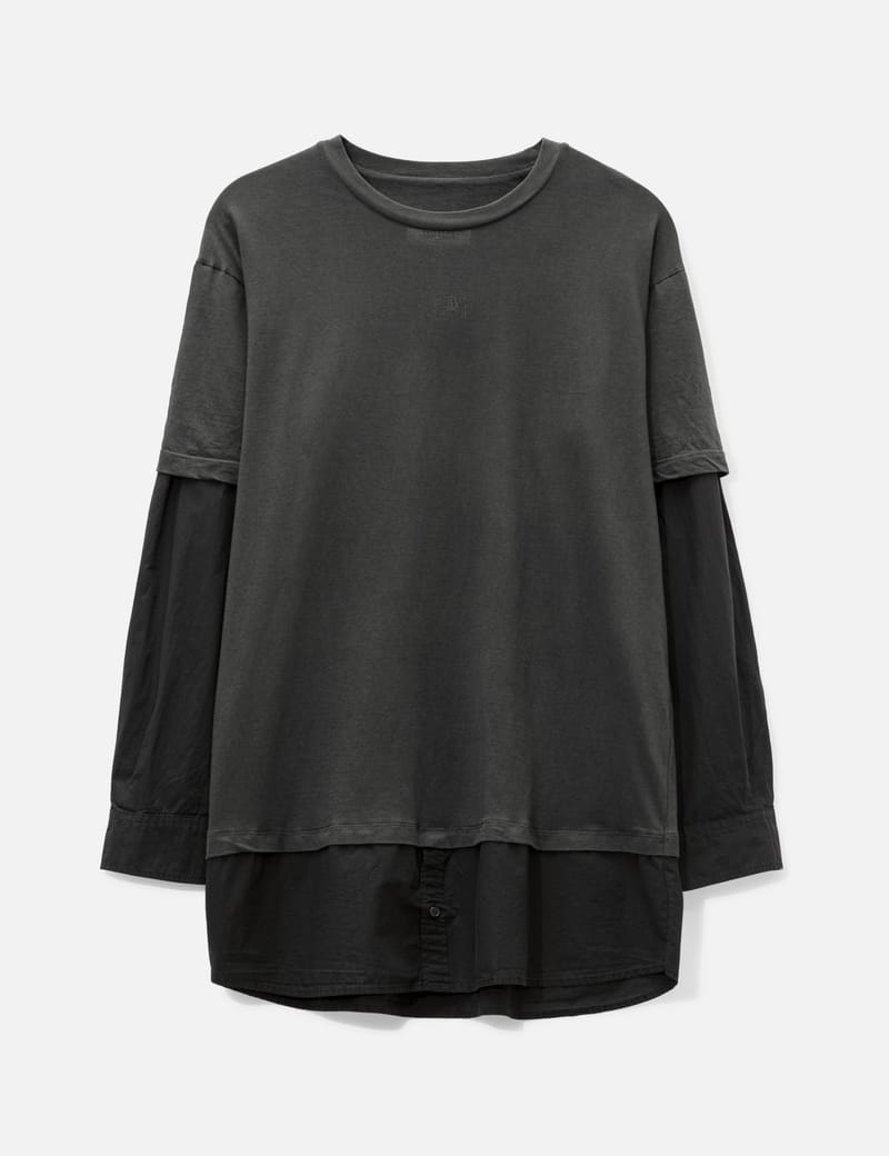 MM6 Maison Margiela - Hybrid T-shirt | HBX - Globally Curated