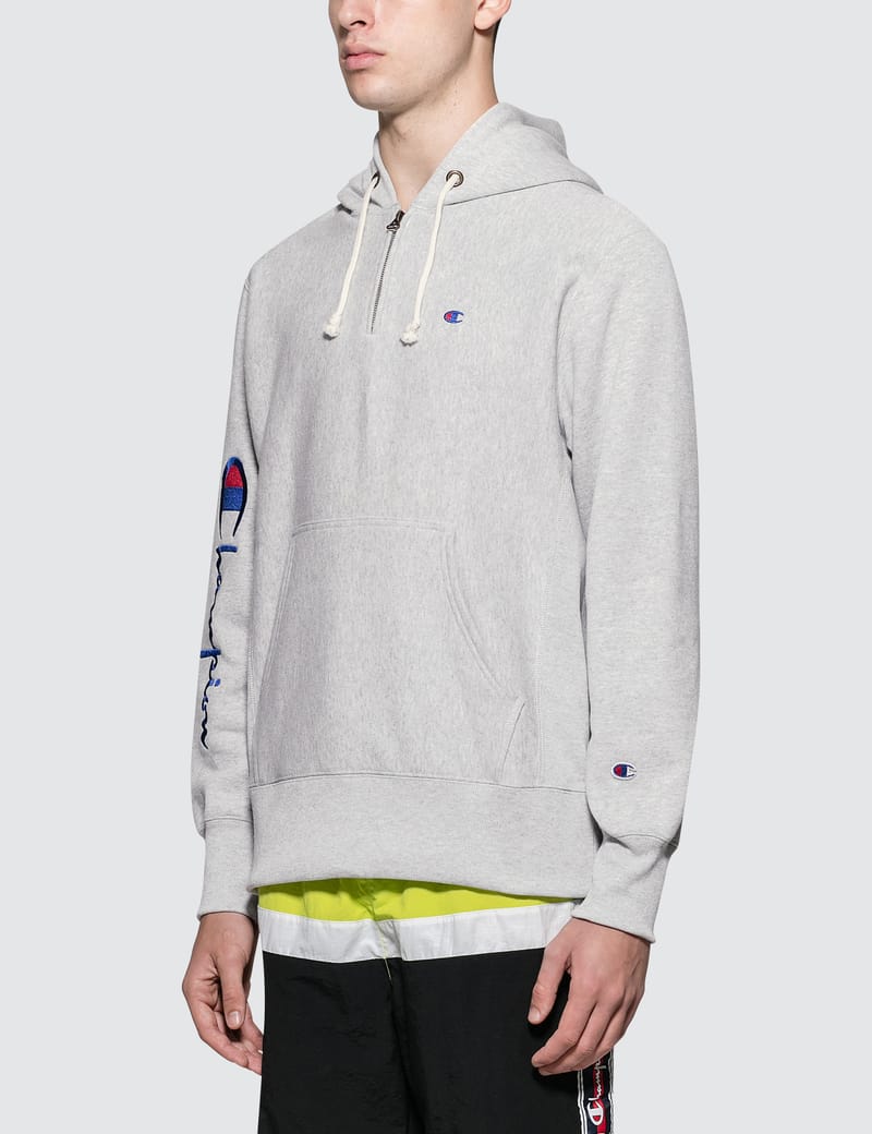 Champion x beams half zip hoodie online