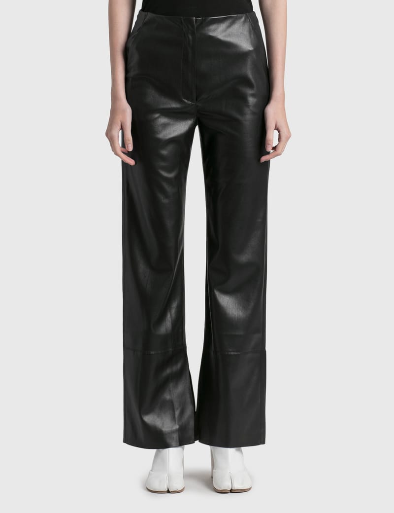 Nanushka vegan leather on sale pants