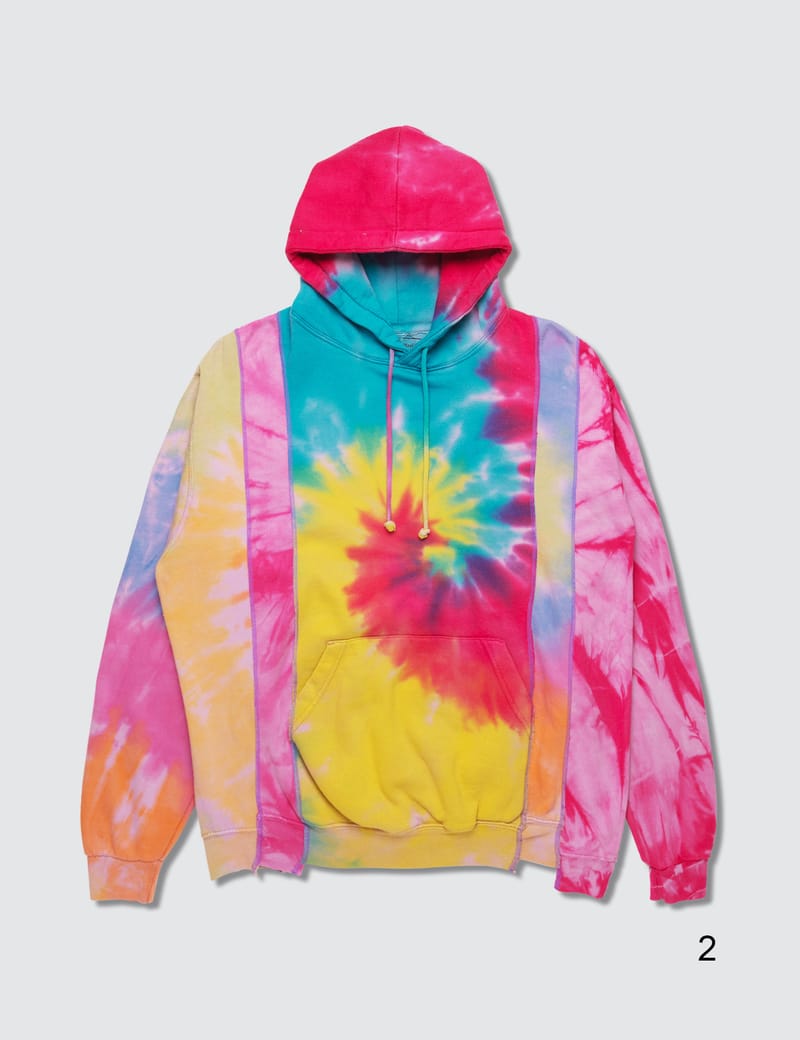 Needles - 5 Cuts Tie Dye Hoodie | HBX