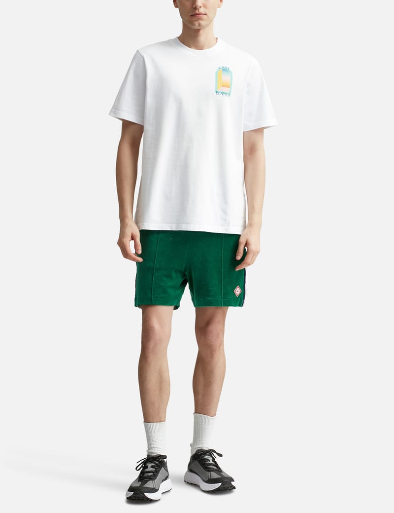 【関税送料込み】Casablancaル パサージュ Tシャツ 楽天市場】美品 Casablanca カサブランカ アパレル 半袖 シャツ