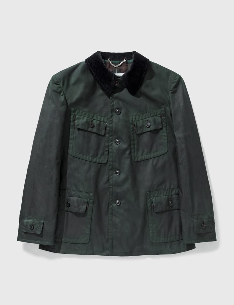 Maison Margiela - Waxed Cotton Worker Jacket | HBX - Globally