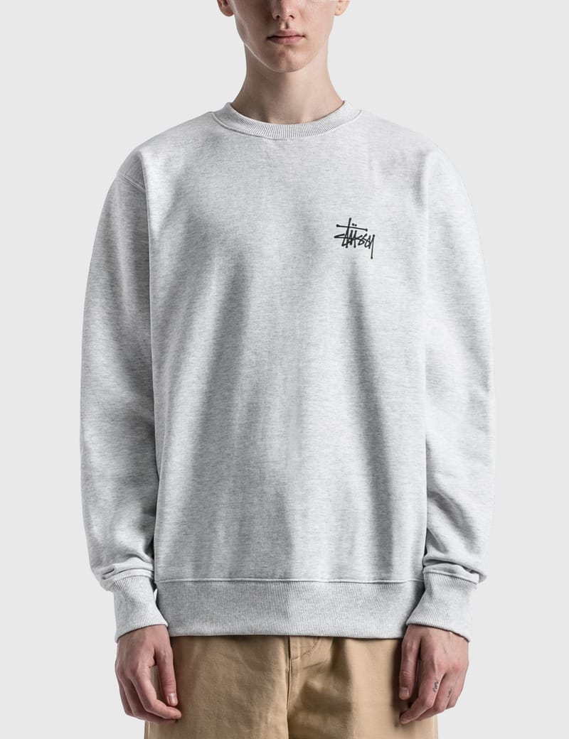 Stüssy - Basic Stussy Crew | HBX - Globally Curated Fashion