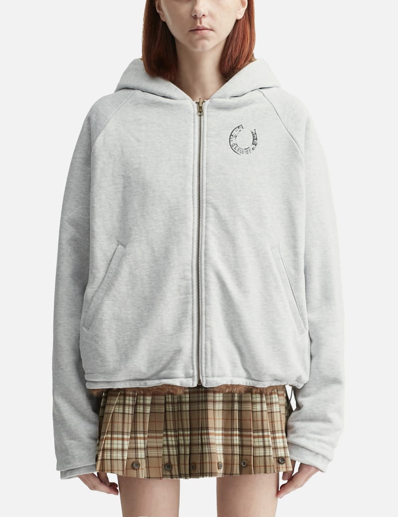 Glowny Moor Reversible Fur Jacket - Reversible hooded faux-fur