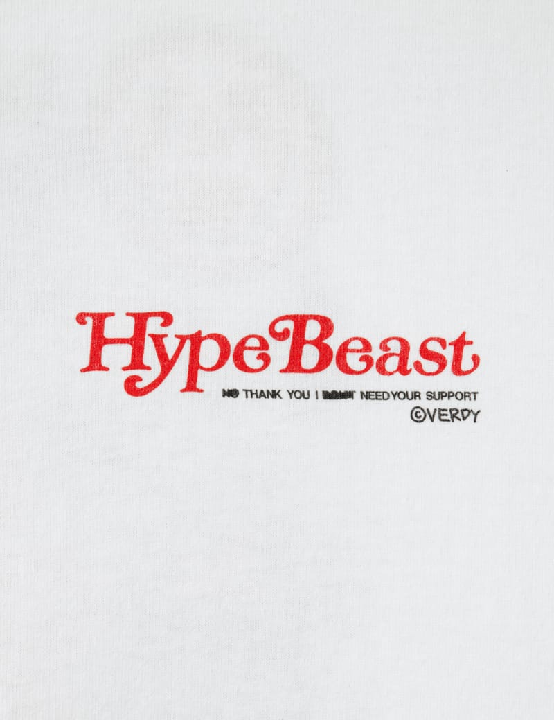 Hypebeast VERDY x Hypebeast 20th Anniversary T-shirt - Limited