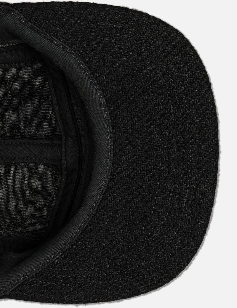 Supreme - Harris Tweed Wool Box Logo Camp Cap | HBX