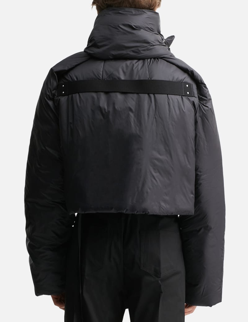 Rick Owens Drkshdw Convertible Jacket In Nylon - Cropped GRS