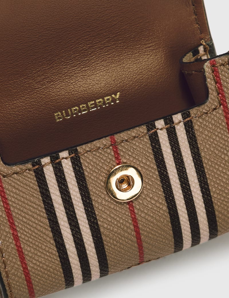 Burberry - Icon Stripe E-canvas AirPods Pro Case | HBX