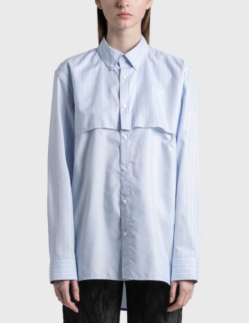Ader Error - Layered Stripe Shirt | HBX - Globally Curated