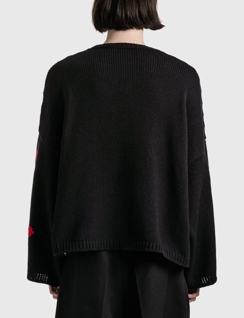 Raf Simons - Oversized R Sweater | HBX - Globally Curated Fashion