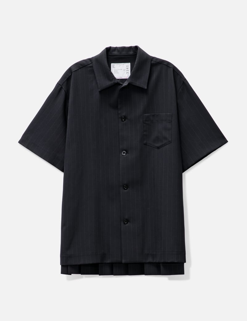 Sacai - Chalk Stripe Shirt | HBX - HYPEBEAST 為您搜羅全球潮流時尚品牌