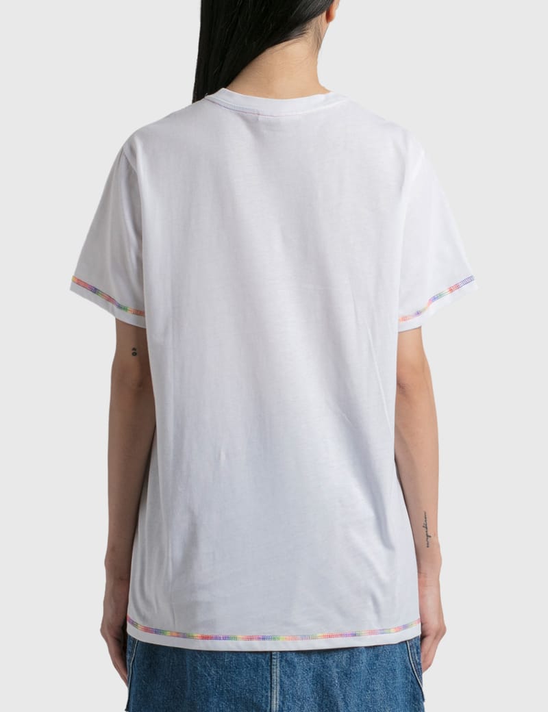 Ganni - スマイリー Tシャツ | HBX - ハイプビースト(Hypebeast