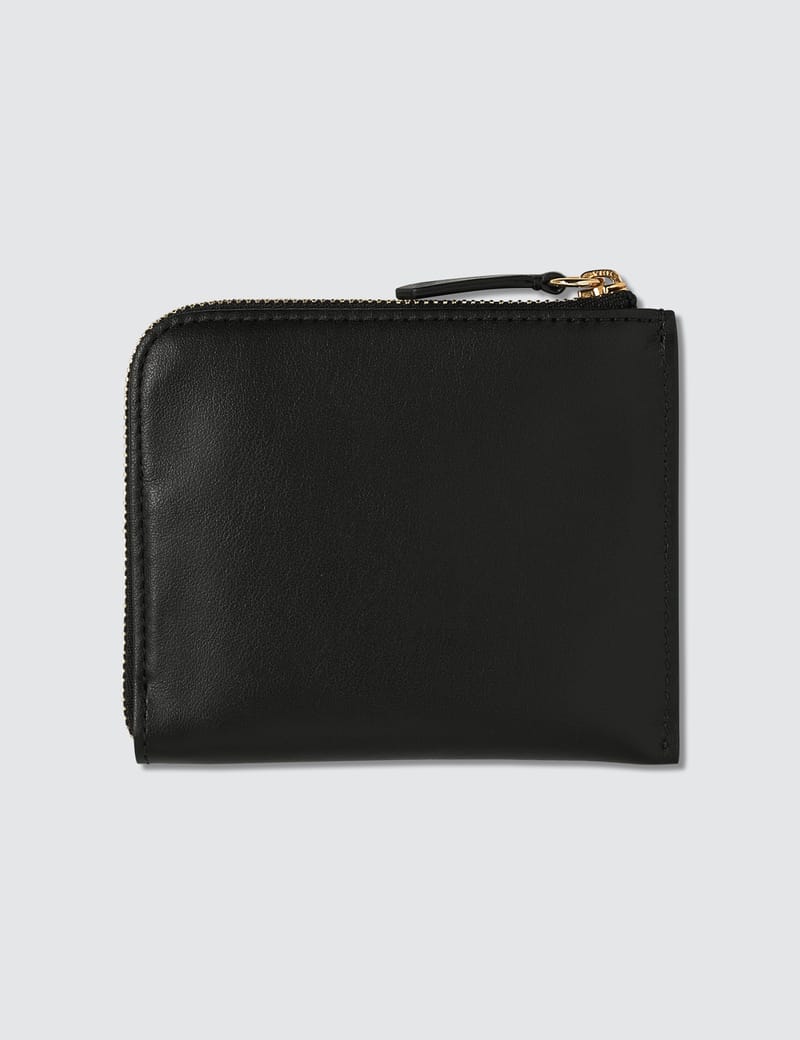 Maison Kitsuné - Tricolor Fox Leather Coin Purse | HBX