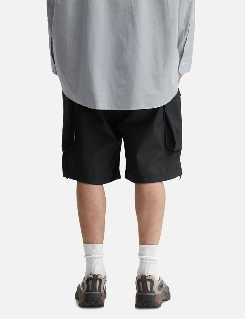 CLESSTE +PHENIX WINDSTOPPER ハーフパンツ 黒 CLESSTE - +Phenix Windstopper® by GORE-TEX Labs City Military Half