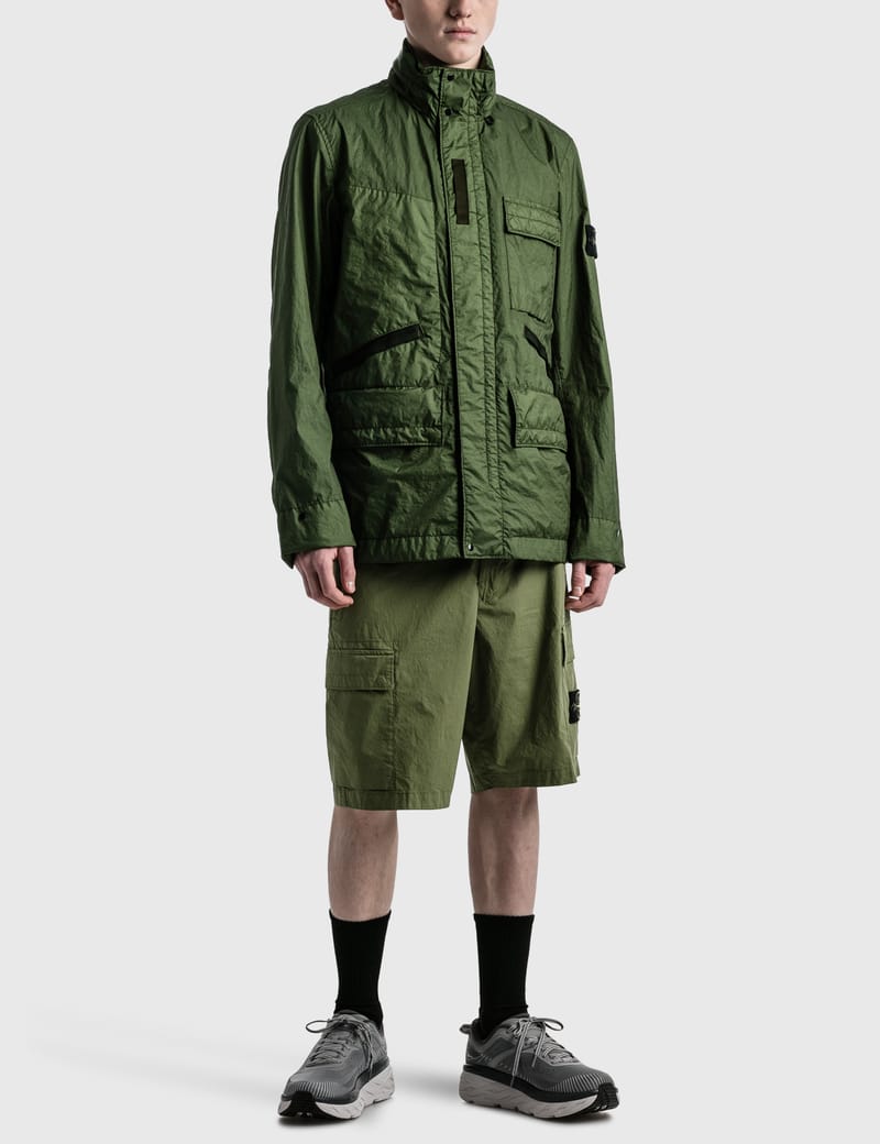 Stone Island - Membrana 3L TC Field Jacket | HBX - Globally Stone Island - Membrana 3L TC Field Jacket | HBX - Globally