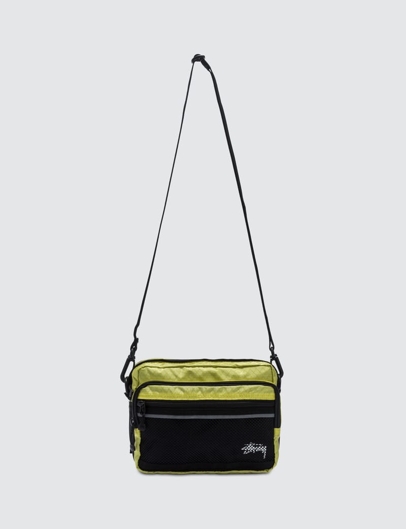 Stüssy - Diamond Ripstop Shoulder Bag | HBX - HYPEBEAST 為您搜羅