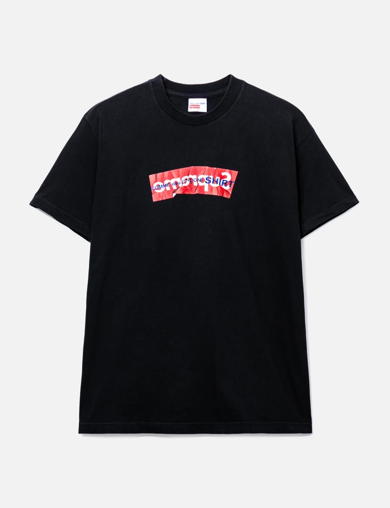 Supreme SUPREME X COMME DES GAR ONS BOX LOGO T SHIRT HBX