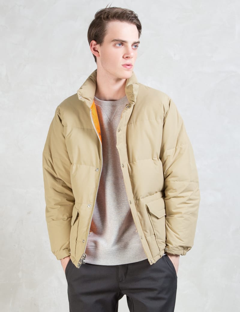Human Made - Beige Down Jacket | HBX - Globally Curated