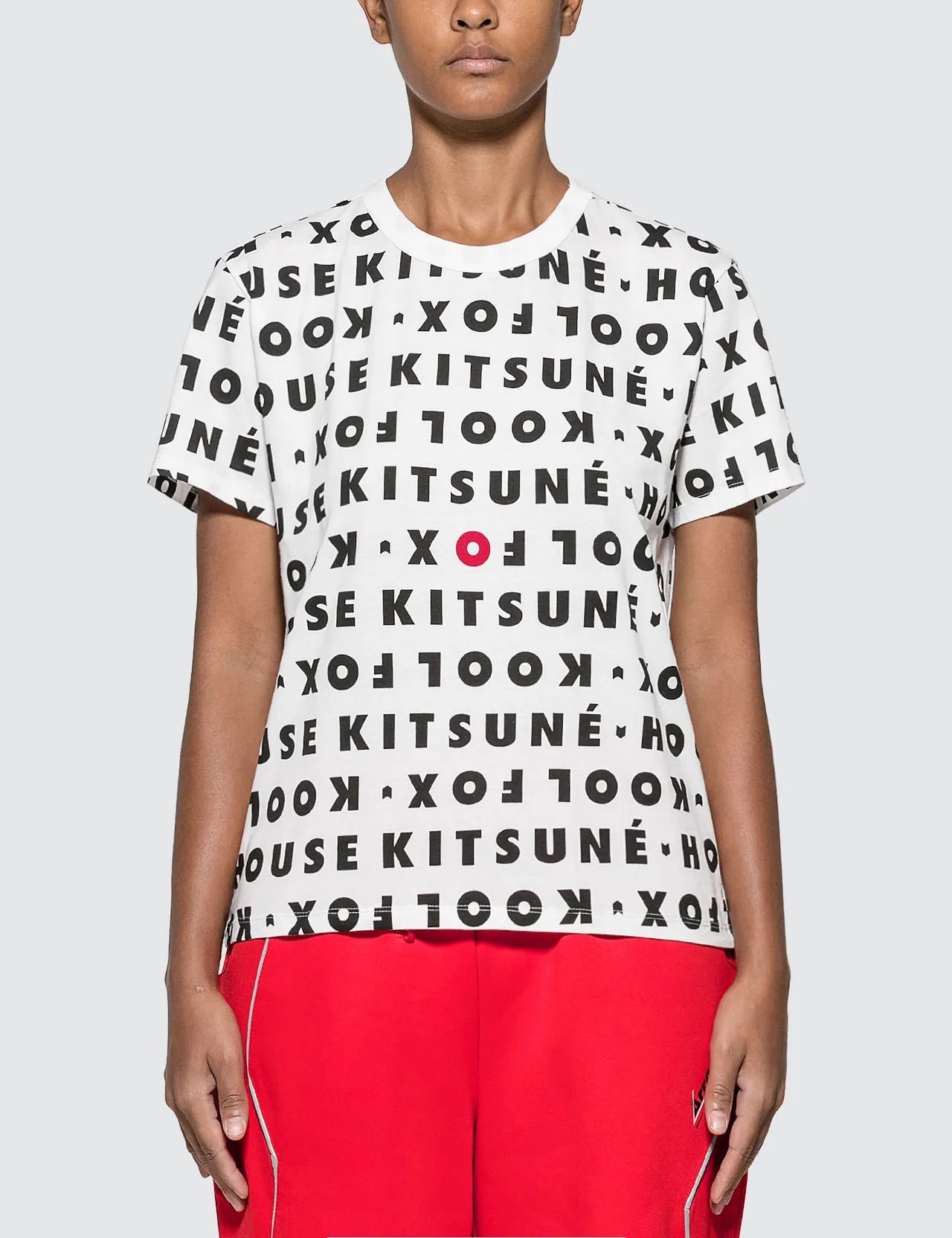 Maison Kitsuné - Kool Fox All-over T-shirt | HBX - HYPEBEAST 為您