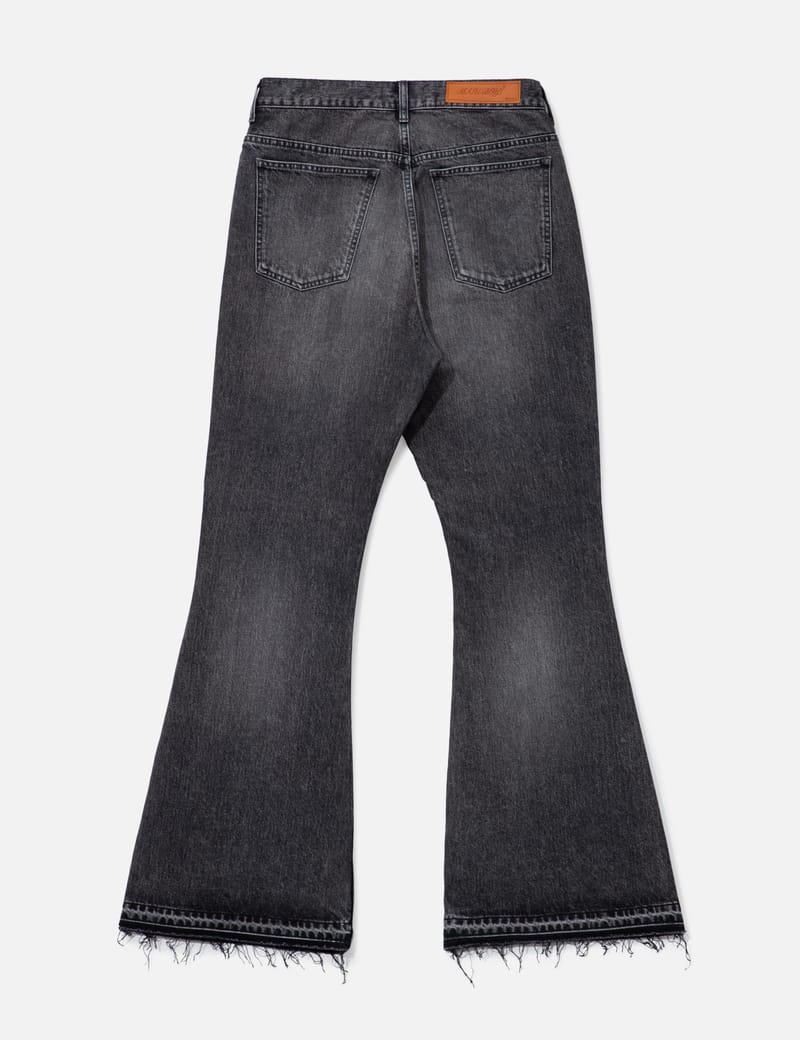 MASU - Masu Boys Emblem Bell Bottom Jeans | HBX - Globally