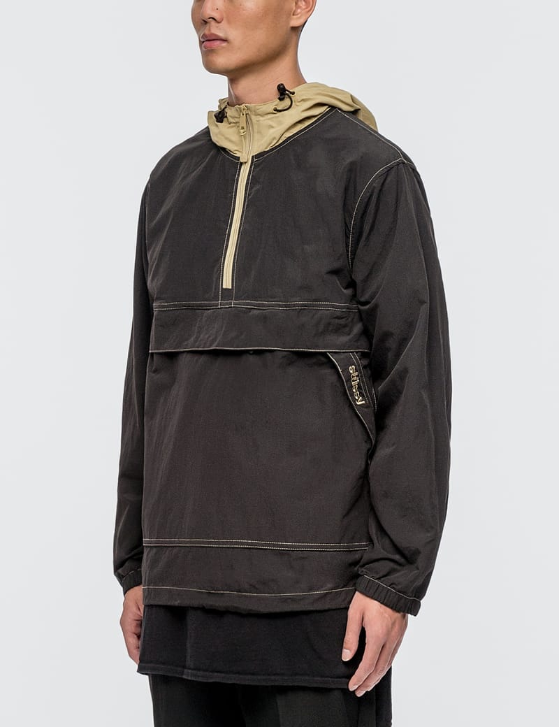 Stüssy - Contrast Stitch Pullover Jacket | HBX - Globally Curated