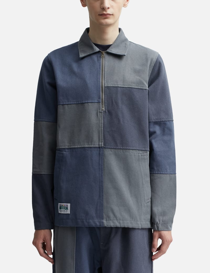 Butter Goods - WASHED CANVAS PATCHWORK JACKET | HBX - Globally