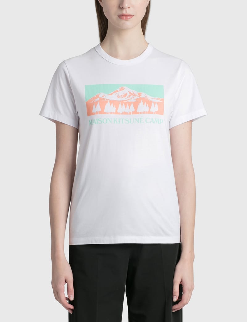 Maison Kitsuné - Mountain Camp Classic T-shirt | HBX - Globally