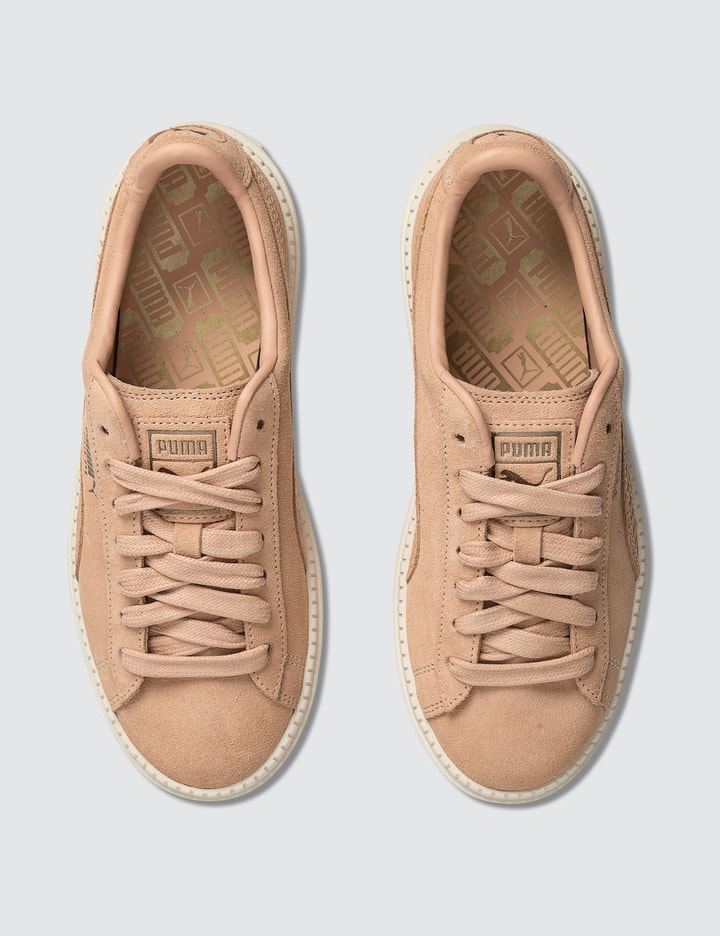 puma suede platform trace animal