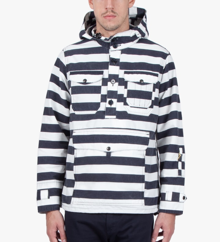M.V.P. - White/Navy M.V.P X Corona Anorak Jacket | HBX