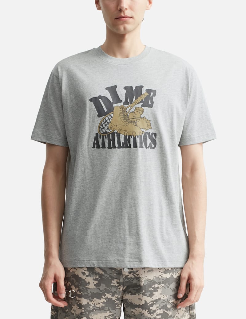 【DIME】 Skid T-Shirt / Light Gray Dime MTL Classic Small Logo Tee Heather Gray – Drift House