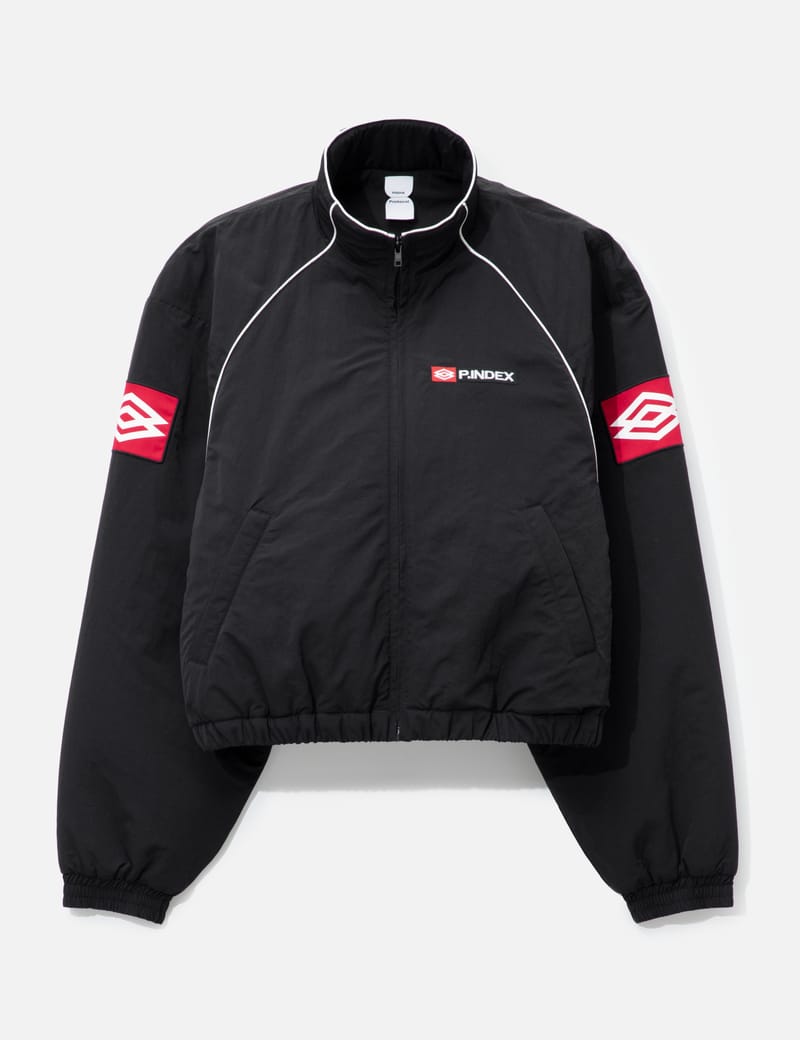 Protocol-Index Exaggerated Shoulder Track Jacket - Cotton track