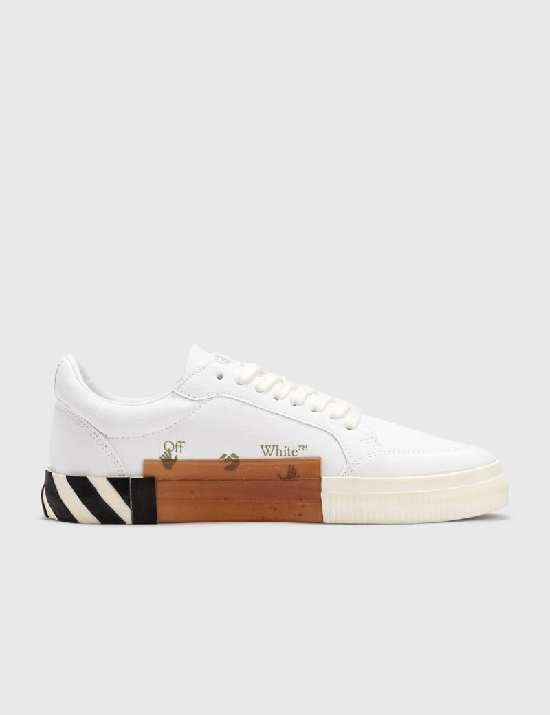 Off-White™ - Low Vulcanized Canvas Sneakers | HBX