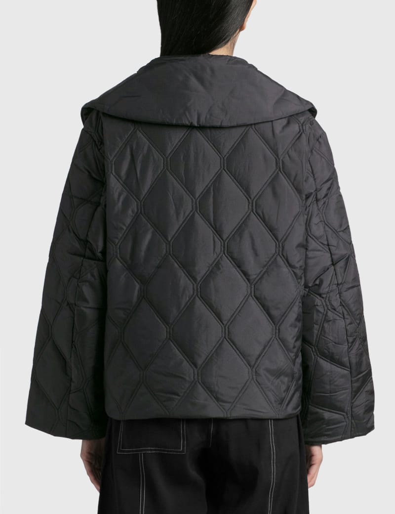 GANNI☆リップストップ キルト ジャケット♪【送料込】 Ganni - リップストップ キルト ジャケット | HBX - ハイプ