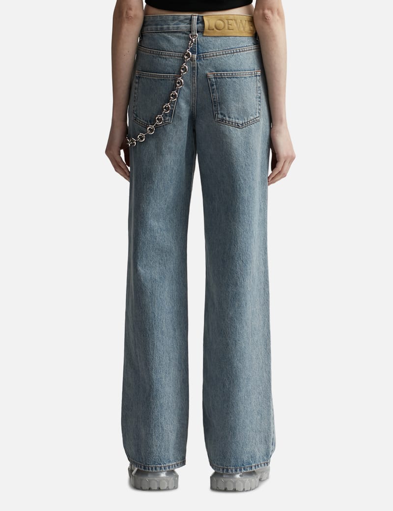 Loewe - Chain Jeans | HBX - Globally Curated Fashion and