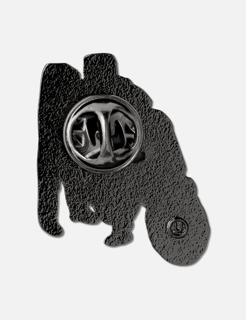 Undercover UP1F4N01 Logo Necklace - 真鍮製のロゴ刻印チャーム