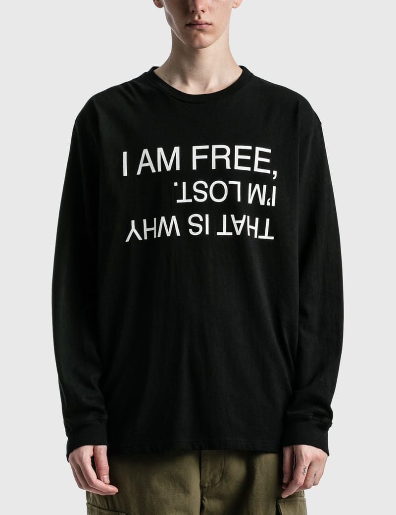 Undercoverism - I am Free Long Sleeve T-shirt | HBX - Globally