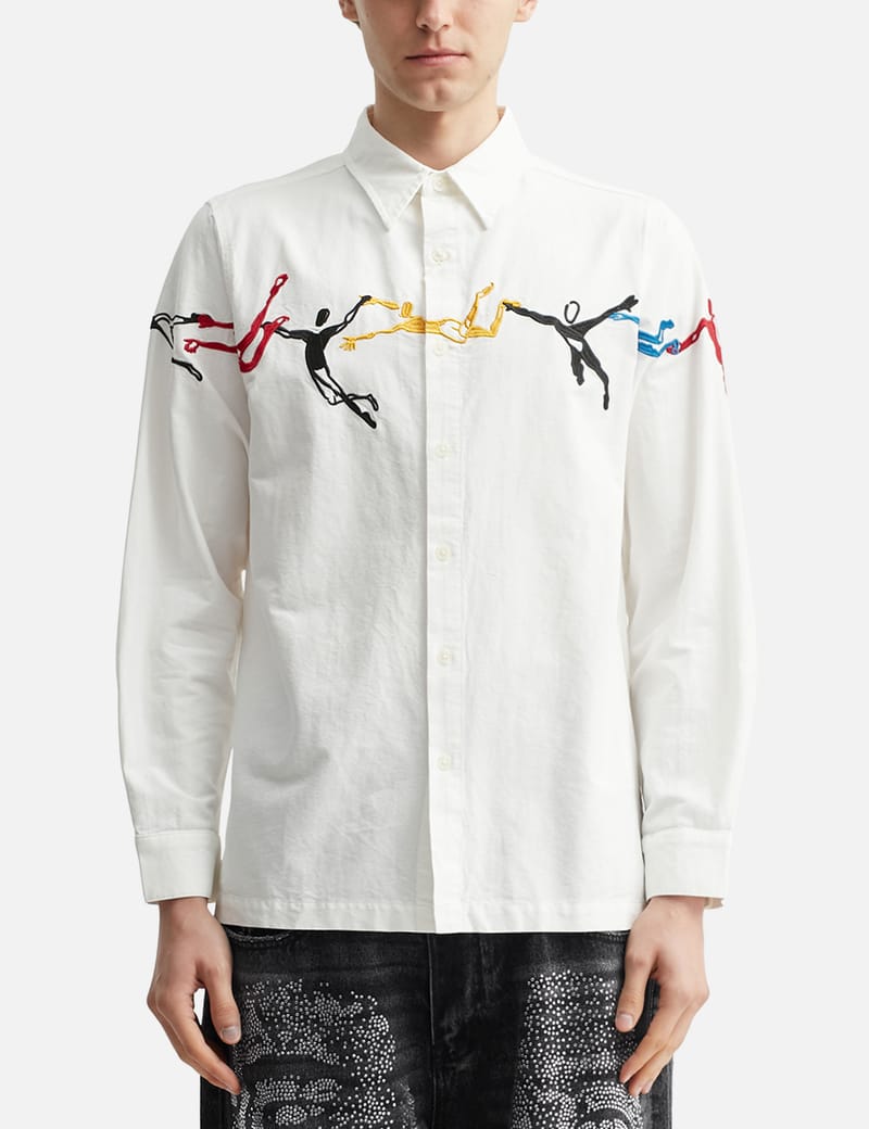 WACKO MARIA/TIM LEHI / HAWAIIAN SHIRT（WHITE）［ティム