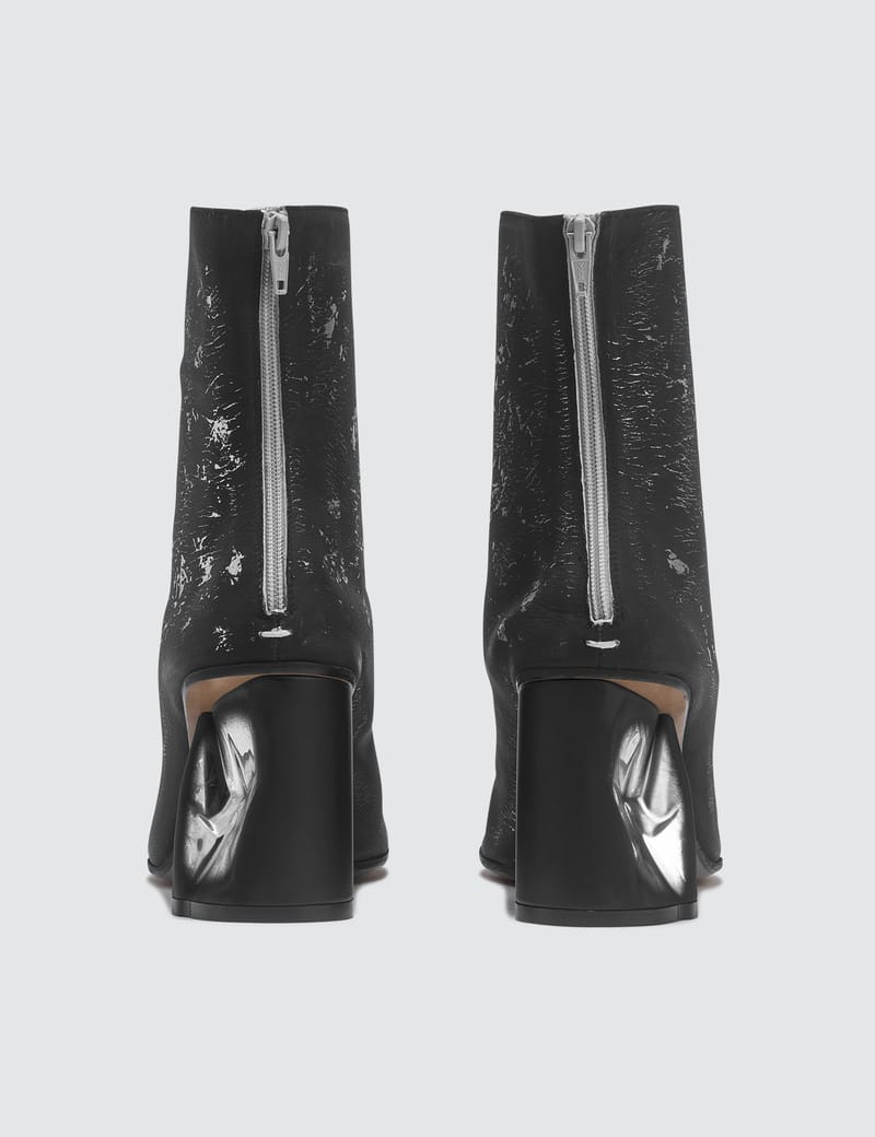 ショートブーツ・ブーティ Maison Margiela BOOT WITH CRUSHED HEEL Maison Margiela Boot With Crushed Heel | italist
