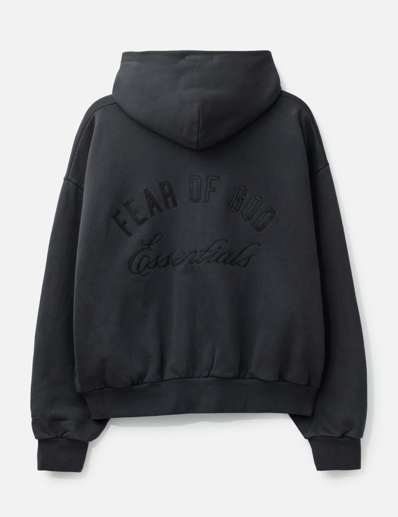 Fear of God Essentials Embroidered Classic Full Zip Hoodie
