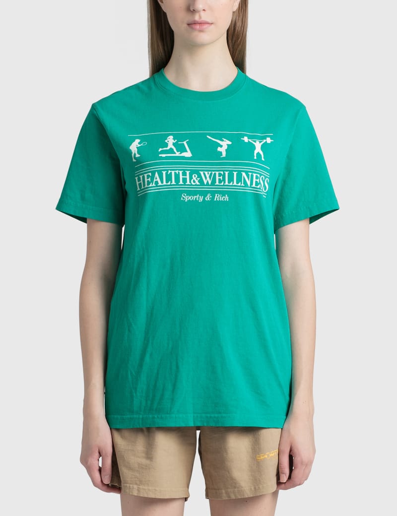 ★Sporty & Rich★ヘルス ロゴ Tシャツ T-Shirts – Sporty & Rich
