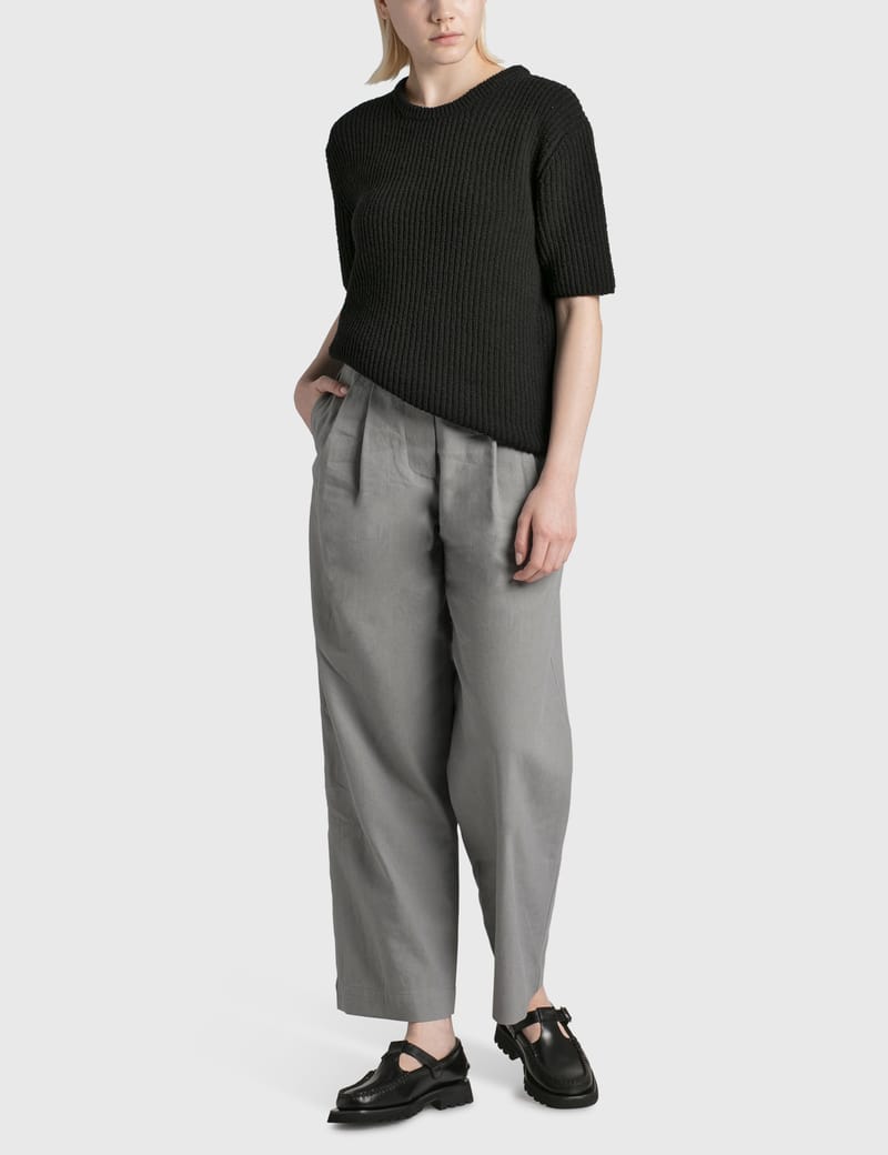 Nothing Written - Two Tuck Cotton Pants | HBX - Globally Curated