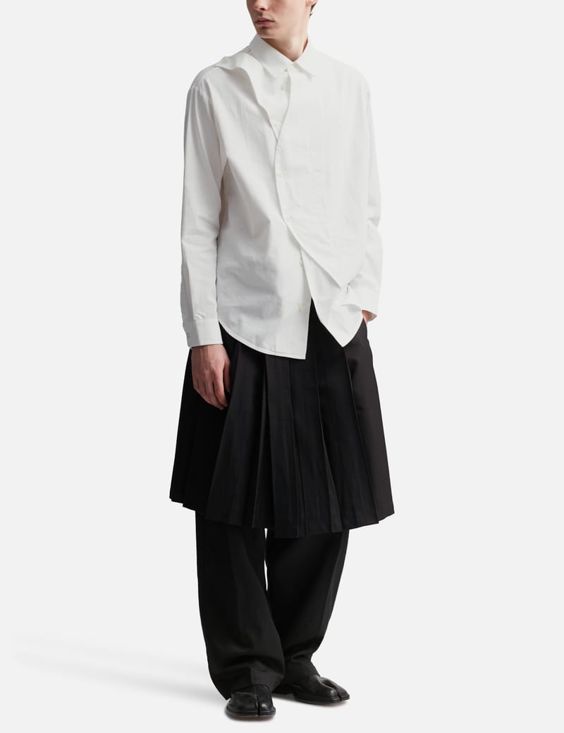 Charles Jeffrey Loverboy - Graphic-Print Pleated Skort | HBX Charles Jeffrey Loverboy - Graphic-Print Pleated Skort | HBX