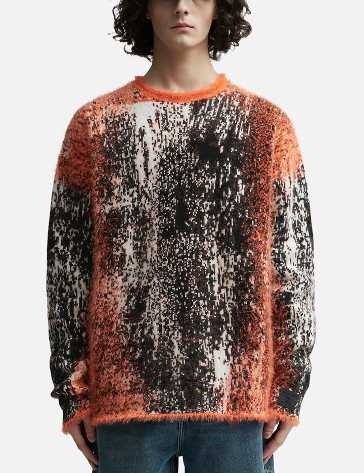 Y/PROJECT Gradient Hairy Knit Sweater HBX Globally Curated