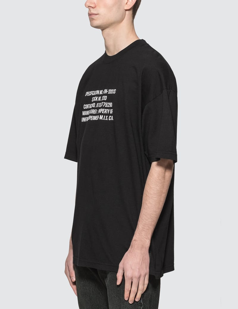 uniform experiment - Mis T-shirt | HBX - HYPEBEAST 為您搜羅全球