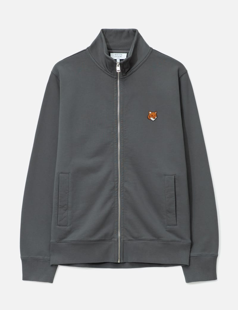 メゾンキツネ - Fox Head Zipped Regular Sweatshirt | HBX
