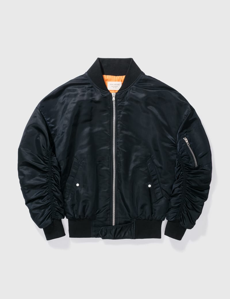 Fear of God - FEAR OF GOD BOMBER JACKET | HBX - ハイプビースト ...