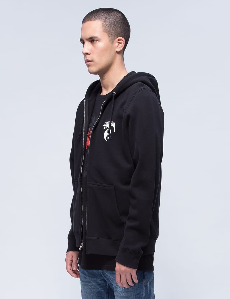 Stüssy - Stock Yin Yang Zip Hoodie | HBX - Globally Curated