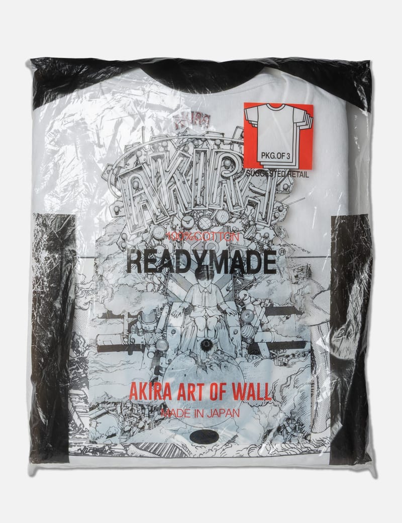 AKIRA ART OF WALL READYMADE 3PACK Tシャツ READYMADE - Akira Art Of The Wall 3 Pack T-shirt | HBX